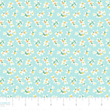 Lemon Drop Collection-Dainty Florals-Light Blue-Quilting Fabrics-58240203-02