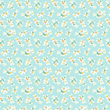 Lemon Drop Collection-Dainty Florals-Light Blue-Quilting Fabrics-58240203-02