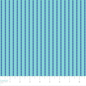 Lemon Drop Collection-Stripes-Light Blue-Quilting Fabrics-58240206-02