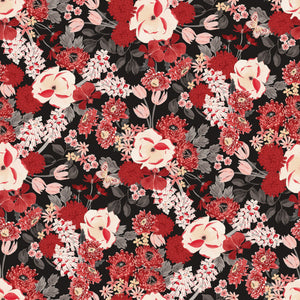 Blooms and Bows Collection-Flourishing Blooms-Black-58240801-02