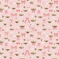 Tini Time Collection-Sipping Pretty-Light Pink-100% Cotton-58250301-01