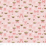 Tini Time Collection-Sipping Pretty-Light Pink-100% Cotton-58250301-01