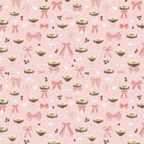 Tini Time Collection-Sipping Pretty-Light Pink-100% Cotton-58250301-01