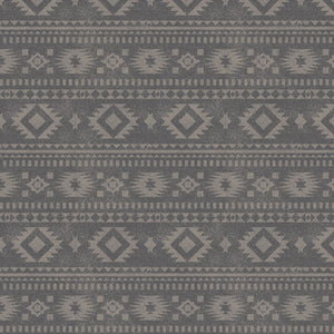 Fleece and Flannel 2024 Catalog-Textured Geo Stripe-Charcoal-Cotton Flannel-66230302B-01