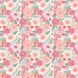 Blooming Hearts Collection-Forever Blooms-Cream-66240201-01