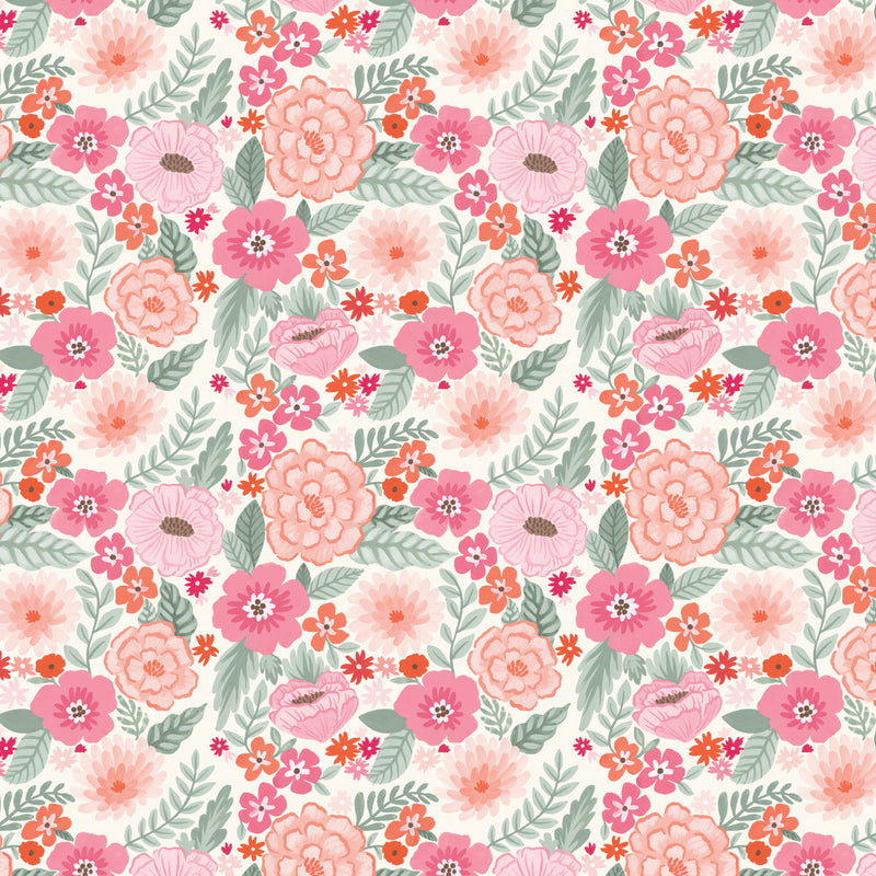 Blooming Hearts Collection-Forever Blooms-Cream-66240201-01