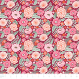 Blooming Hearts Collection-Forever Blooms-Burgundy-66240201-02