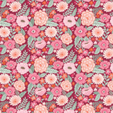 Blooming Hearts Collection-Forever Blooms-Burgundy-66240201-02