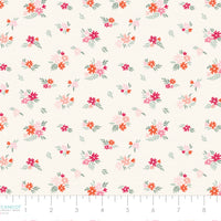 Blooming Hearts Collection-Fluttering Florals-Cream-66240203-01