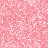 Blooming Hearts Collection-Soft Sketch Blooms-Pink-66240205-02