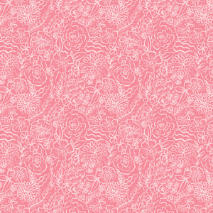 Blooming Hearts Collection-Soft Sketch Blooms-Pink-66240205-02