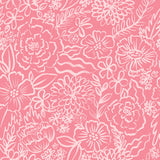 Blooming Hearts Collection-Soft Sketch Blooms-Pink-66240205-02