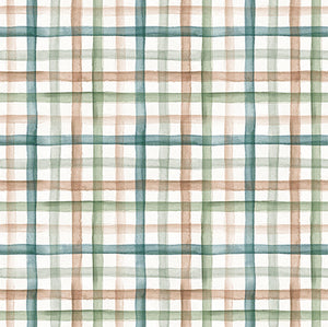 Living on Lake Time Collection-Off the Grid Plaid-Multi-100% Cotton-66250104-01