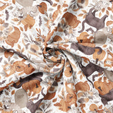 Pumpkins and Paws Collection-Pumpkins and Paws-White-100% Cotton-66250201-01