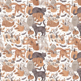 Pumpkins and Paws Collection-Pumpkins and Paws-White-100% Cotton-66250201-01