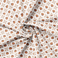 Pumpkins and Paws Collection-Pumpkin Trellis-White-100% Cotton-66250206-01