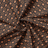 Pumpkins and Paws Collection-Pumpkin Trellis-Charcoal-100% Cotton-66250206-02