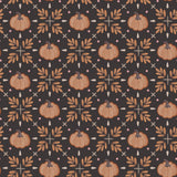 Pumpkins and Paws Collection-Pumpkin Trellis-Charcoal-100% Cotton-66250206-02