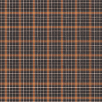 Pumpkins and Paws Collection-Harvest Plaid-Charcoal-100% Cotton-66250207-02