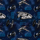 Star Wars Rebel Ships 2Yd Cuts