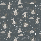 Fleece and Flannel 2024 Catalog-Bunny Dreams-Grey-Cotton Flannel-82230101B-03