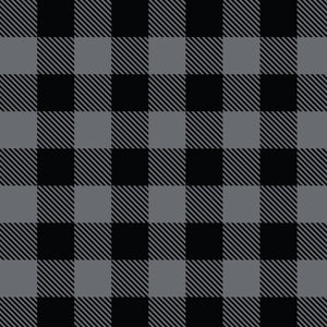 Fleece and Flannel 2024 Catalog-Buffalo Plaid-Black-Grey-Fleece-8331/V-05