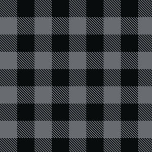 Fleece and Flannel 2024 Catalog-Buffalo Plaid-Black-Grey-Fleece-8331/V-05