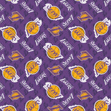 L.A. Lakers - 100% Polyester 58/60 1.5Yd-83LAL0002AYCAZ