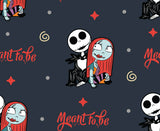 Disney- Nightmare Before Christmas -Meant To Be  -2 Yard Cotton Cut-85390407YC2AMZ2