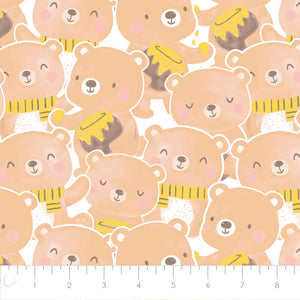 Fleece and Flannel 2024 Catalog-Sweet Like Honey-Multi-Cotton Flannel-89230102B-01