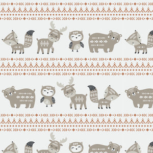 Fleece and Flannel 2024 Catalog-Aztec Woodland Stripe-Cream-Cotton Flannel-89230207B-01