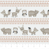 Fleece and Flannel 2024 Catalog-Aztec Woodland Stripe-Cream-Cotton Flannel-89230207B-01