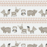 Fleece and Flannel 2024 Catalog-Aztec Woodland Stripe-Cream-Cotton Flannel-89230207B-01