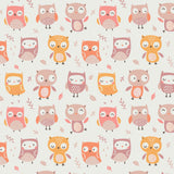 Fleece and Flannel 2025 Catalog-Owl Friends-Cream-Cotton Flannel-79240101B-01