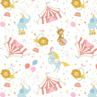 Fleece and Flannel 2025 Catalog-Circus Life-White-Cotton Flannel-79240102B-01