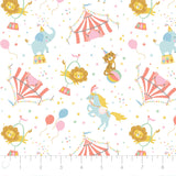 Fleece and Flannel 2025 Catalog-Circus Life-White-Cotton Flannel-79240102B-01
