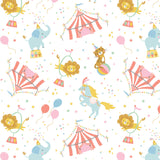 Fleece and Flannel 2025 Catalog-Circus Life-White-Cotton Flannel-79240102B-01