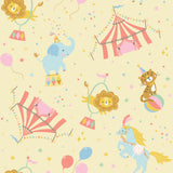 Fleece and Flannel 2025 Catalog-Circus Life-Yellow-Cotton Flannel-79240102B-03