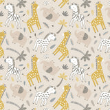 Fleece and Flannel 2025 Catalog-Bungle in the Jungle-Cream-Cotton Flannel-79240103B-01