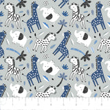 Fleece and Flannel 2025 Catalog-Bungle in the Jungle-Grey-Cotton Flannel-79240103B-02