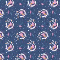Peppa Pig Collection- Peppa Moon Magic - Cotton - Navy