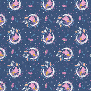 Peppa Pig Collection- Peppa Moon Magic - Cotton - Navy