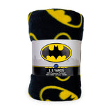 Batman Logo Fleece 1.5Yd Precut Fleece -23200022AY1.5WM