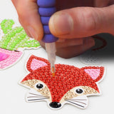 Foxing Around Diamond Painting Sticker Kit-CD2123006DZ