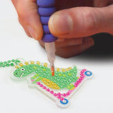 Dino Scooter Diamond Painting Key Charm Kit-CD2123KEY03