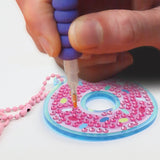 Doughnut Sprinkle Diamond Painting Key Charm Kit-CD2123KEY05