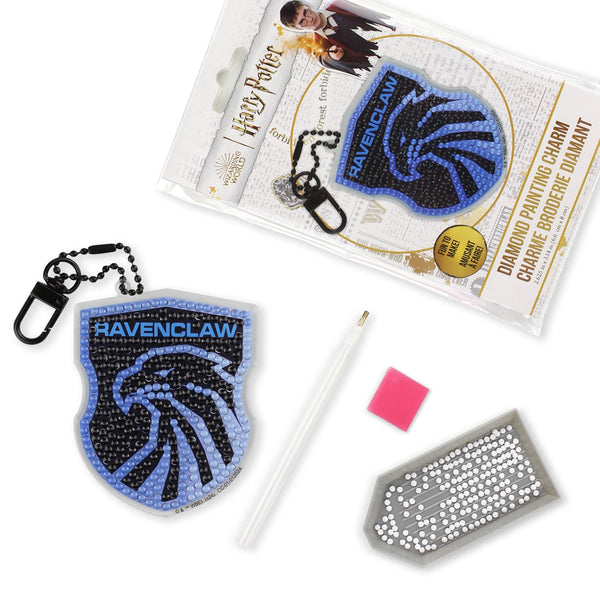 Harry Potter- Ravenclaw Crest Diamond Painting Key Chain Kit – Fabrics ...