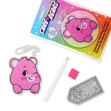 Care Bears-  Cheer Bear Diamond Painting Key Chain Kit