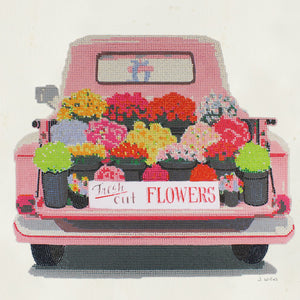 Fresh Cut Flowers Diamond Painting Kit-CD662300210