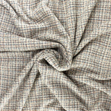 Channel Tweed-80% Polyester / 20% Viscose-Woven